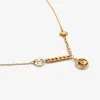 گردنبند طلا حلقه ای فلامینگو wn1268-2
