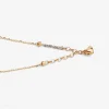 گردنبند طلا حلقه ای فلامینگو wn1272-2