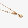 گردنبند طلا حلقه ای فلامینگو wn1280-2