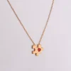گردنبند طلا حلقه ای فلامینگو طرح پازل wn1246-2