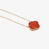 گردنبند طلا حلقه ای فلامینگو ونکلیف wn1275-2