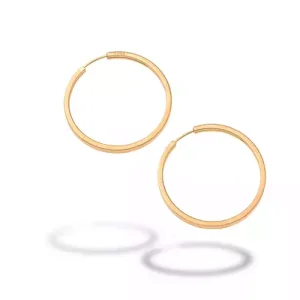 گوشواره طلا حلقه ای we1003